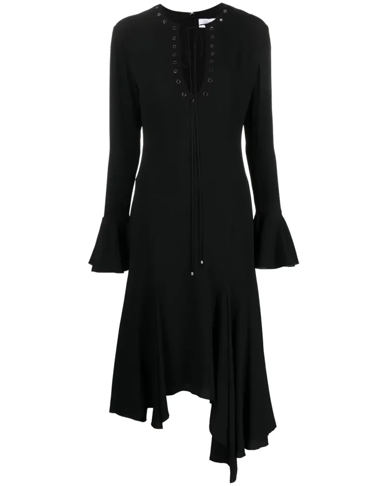 Blumarine Kleid mit Ösen - Schwarz Schwarz