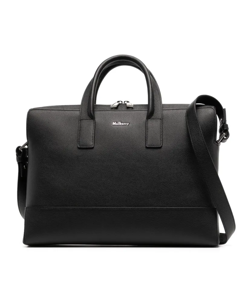Mulberry Farringdon Aktentasche - Schwarz Schwarz