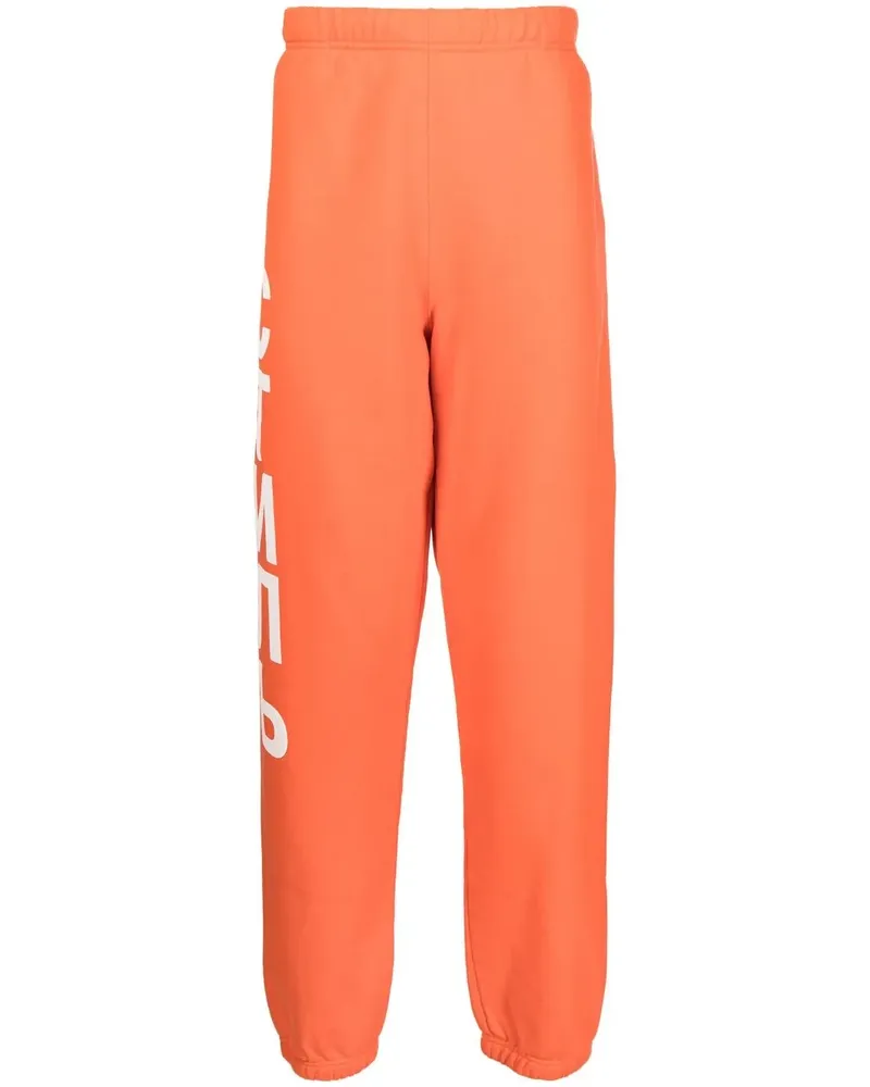 Heron Preston Jogginghose mit Logo-Print - Orange Orange