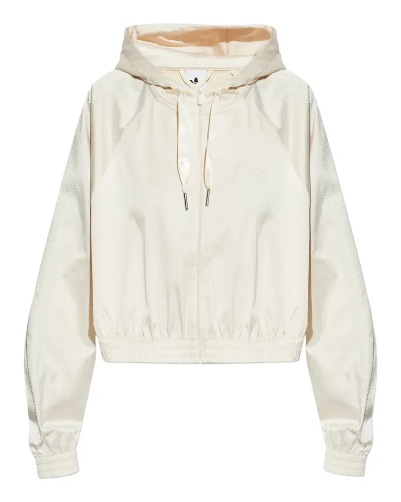 adidas Kapuzenjacke mit Reißverschluss - Nude Nude