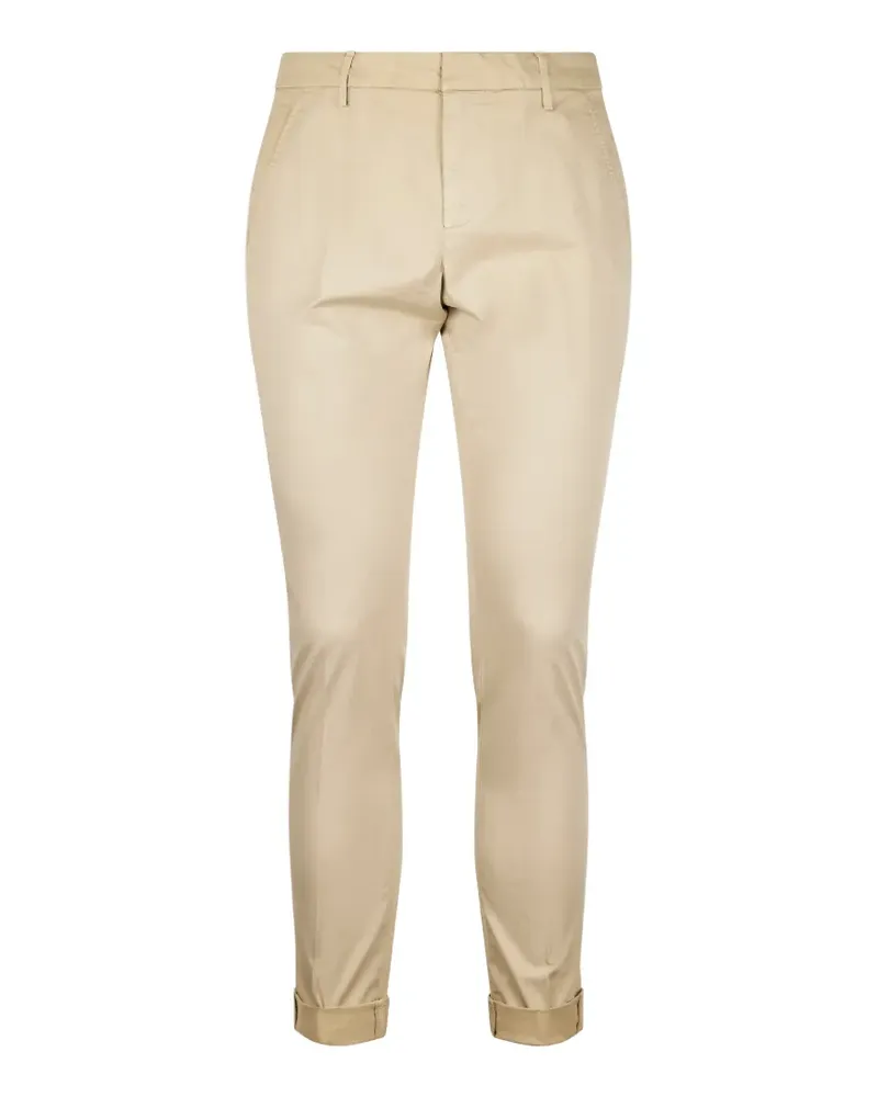 Dondup cuffed-hem trousers - Nude Nude