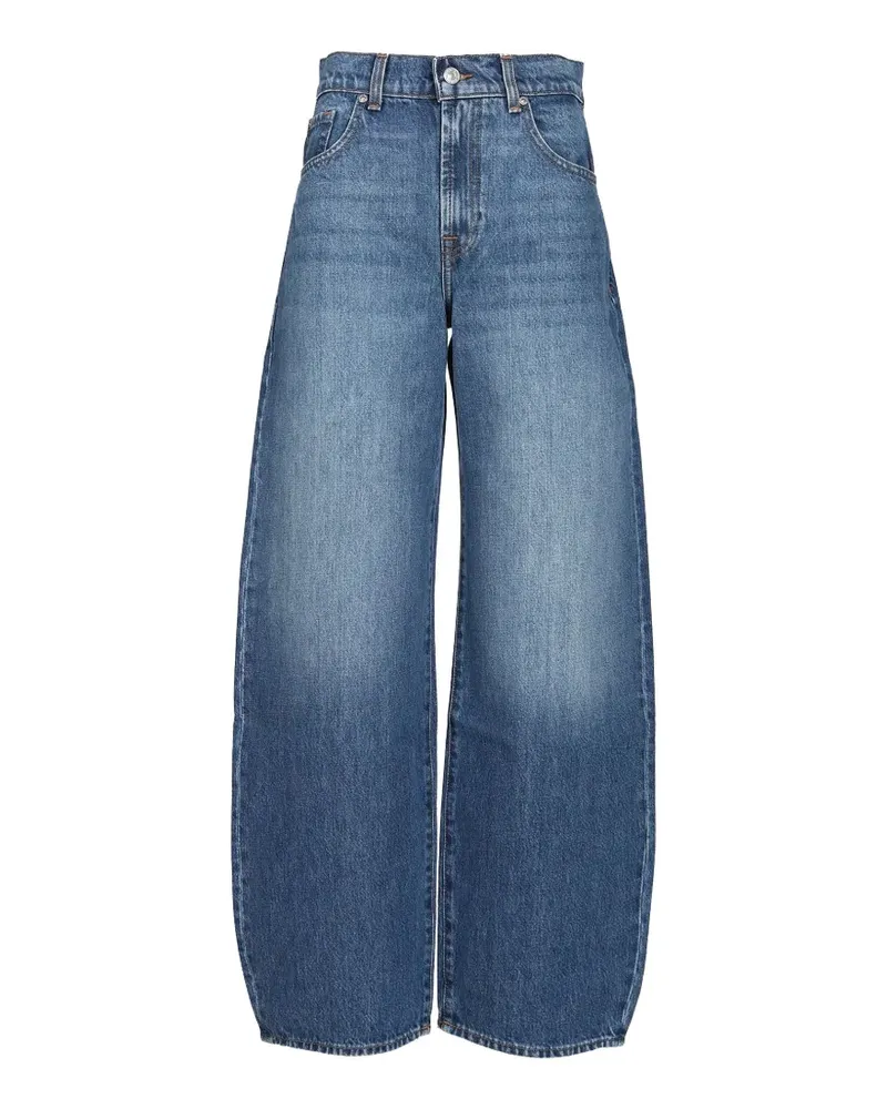 7 for all mankind Bonnie wide-leg jeans - Blau Blau