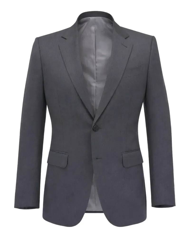 Ermenegildo Zegna two-button notched-lapel blazer - Grau Grau