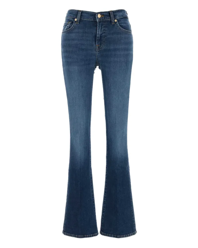 7 for all mankind Illusion Bootcut-Jeans - Blau Blau
