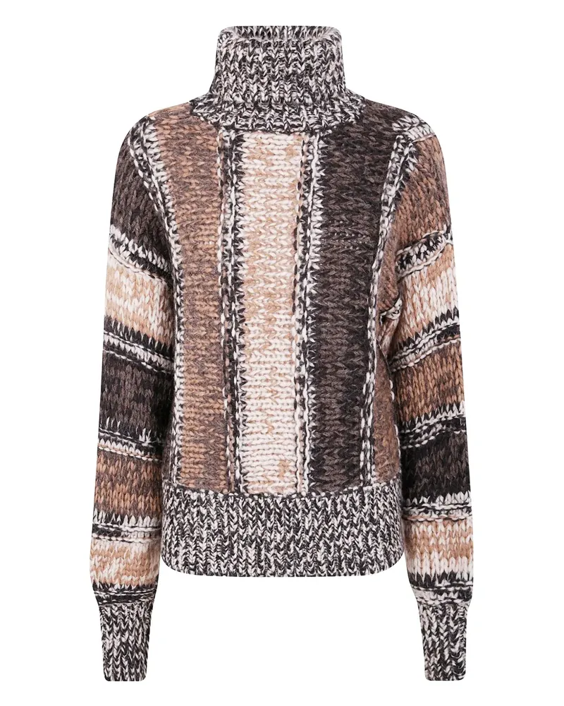 Nuur Pullover mit Rollkragen - Braun Braun