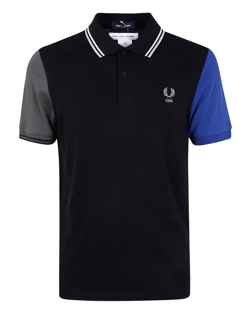 Comme des Garçons cotton polo shirt - Schwarz Schwarz