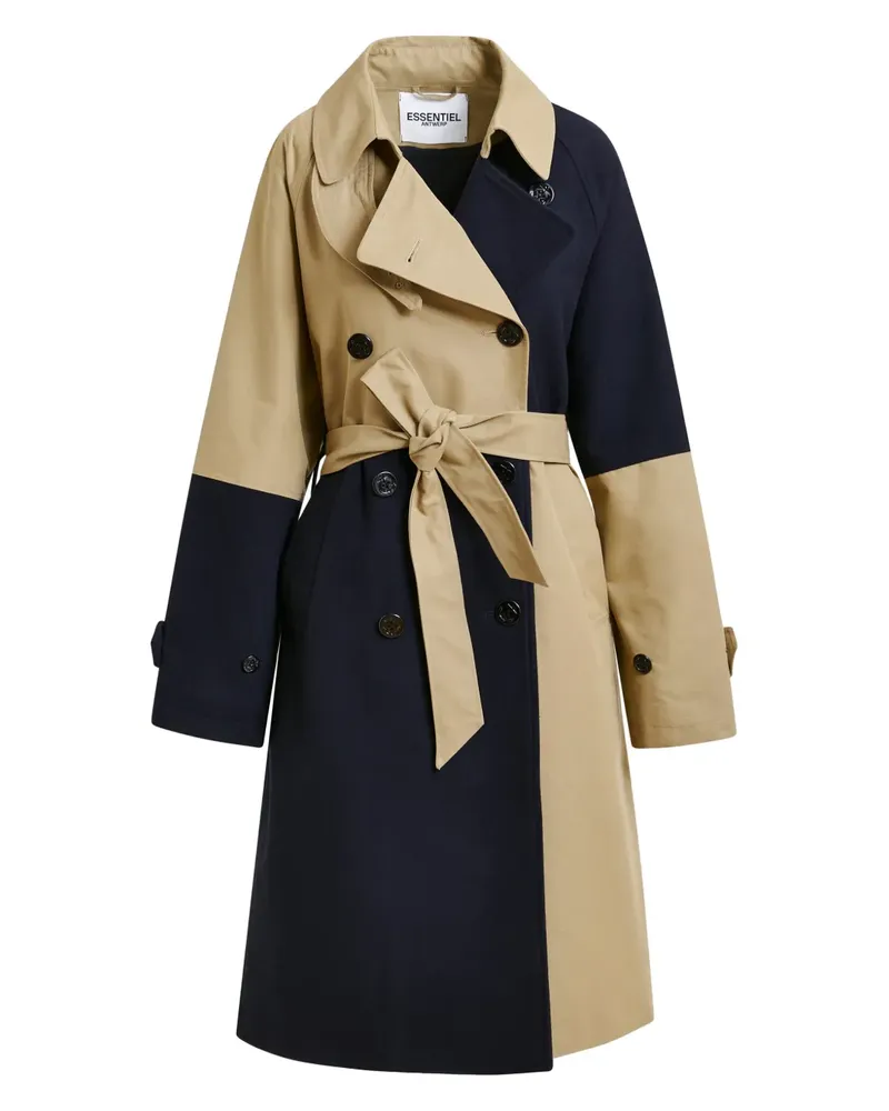 Essentiel Just colour-block coat - Nude Nude