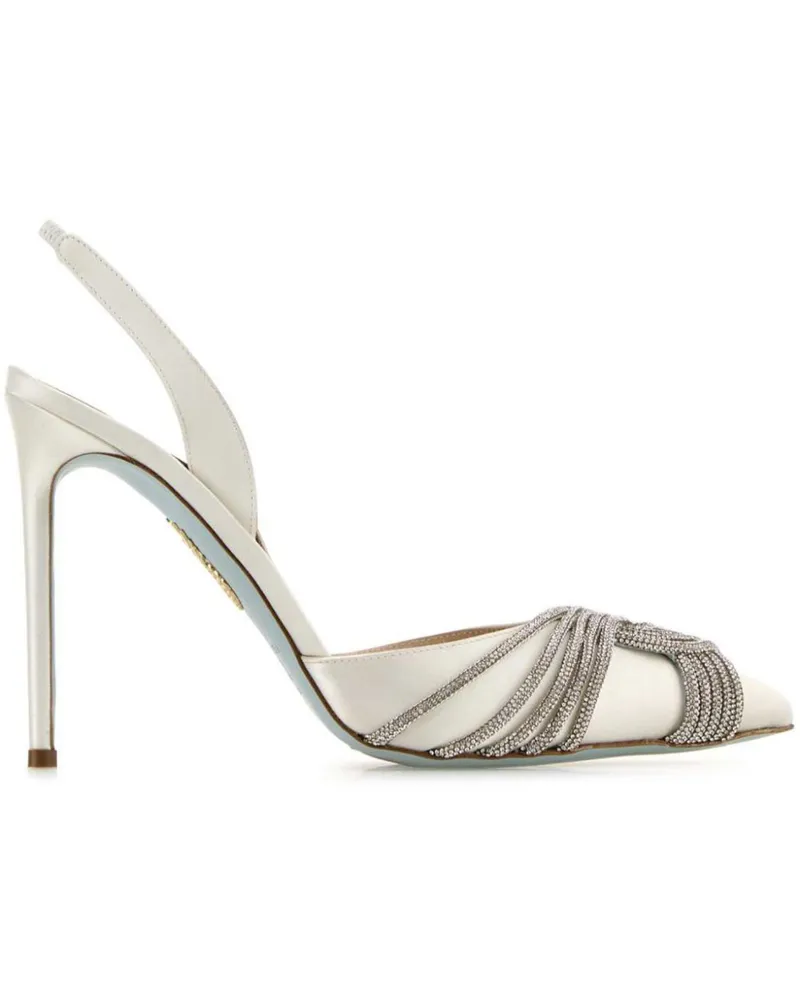 Aquazzura Gatsby Pumps 105mm - Weiß Weiß