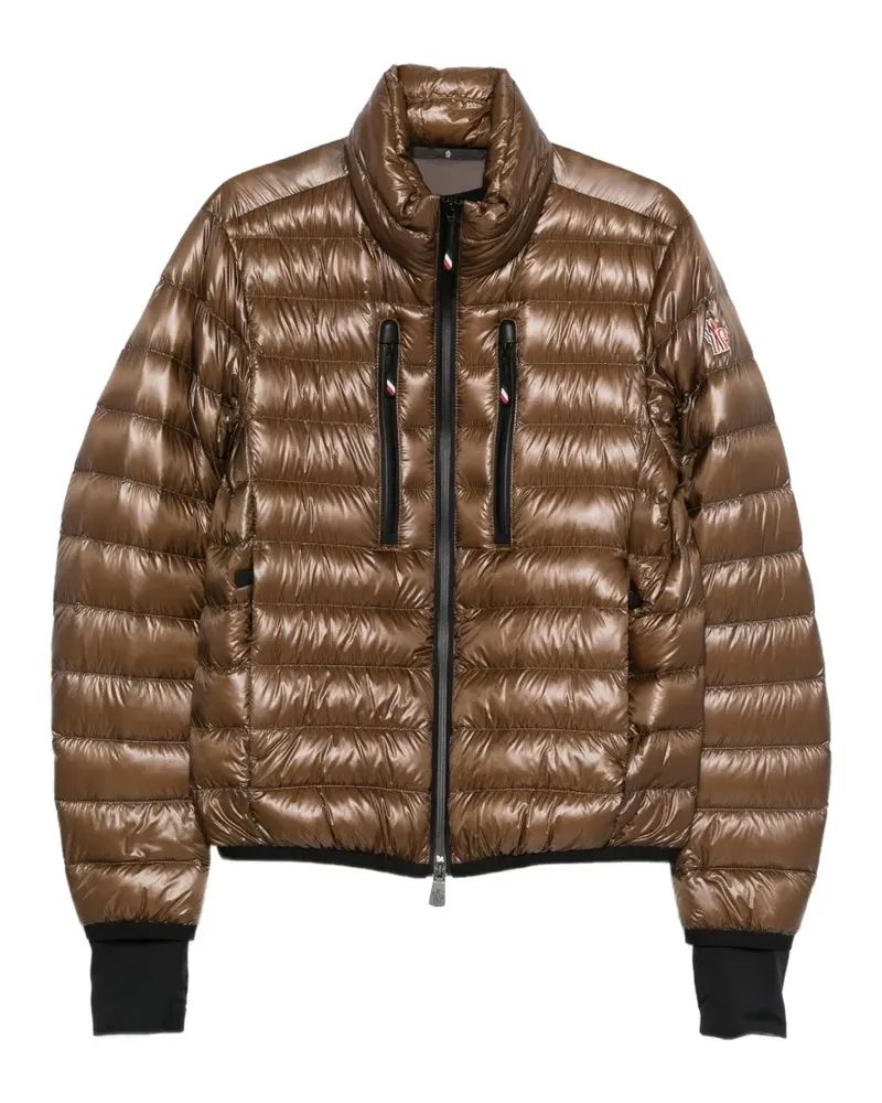 Moncler quilted padded jacket - Braun Braun