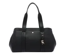 Handtasche aus Leder - Schwarz