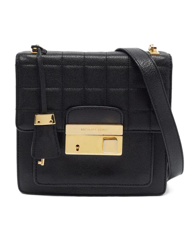 Michael Kors leather crossbody bag - Schwarz Schwarz