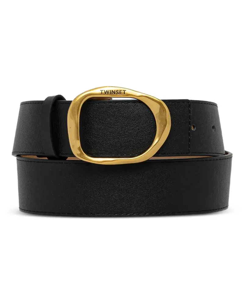 Twin-Set Klassischer Gürtel - Schwarz Schwarz