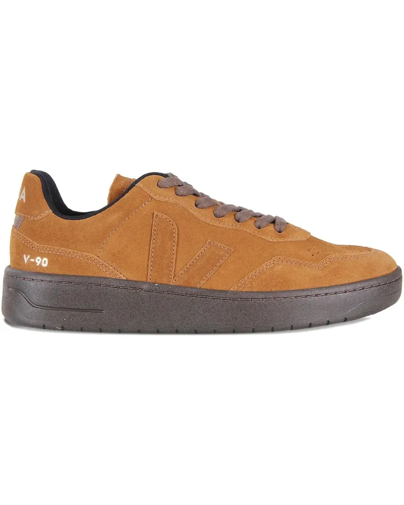 VEJA V-90 lace-up sneakers - Braun Braun