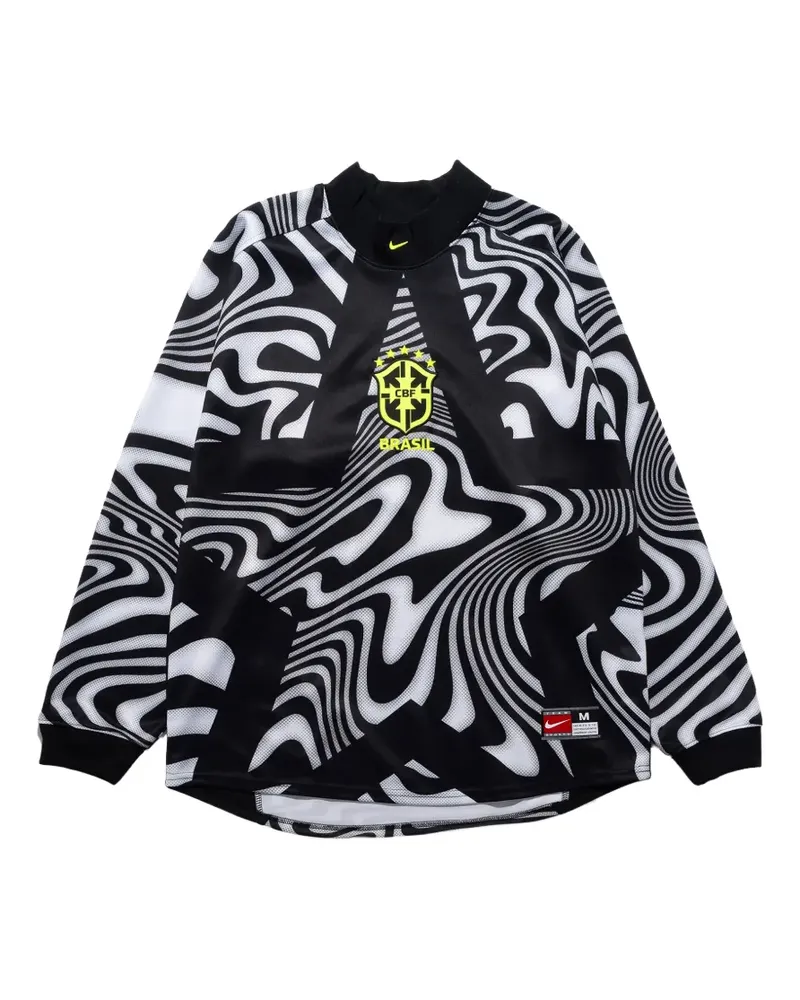 Nike Brazil Hollywood Keeper Sweatshirt - Schwarz Schwarz