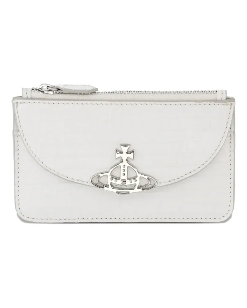 Vivienne Westwood Orb embossed wallet - Weiß Weiß