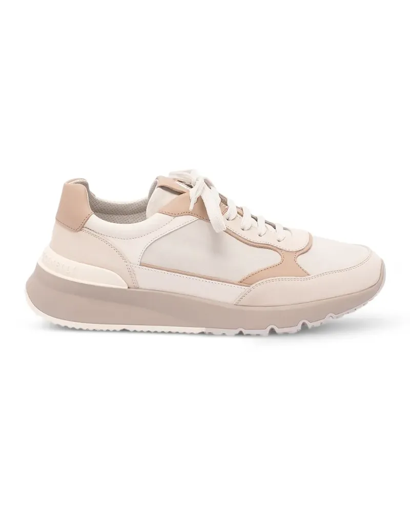 Brunello Cucinelli Sneakers mit Kontrasteinsatz - Nude Nude
