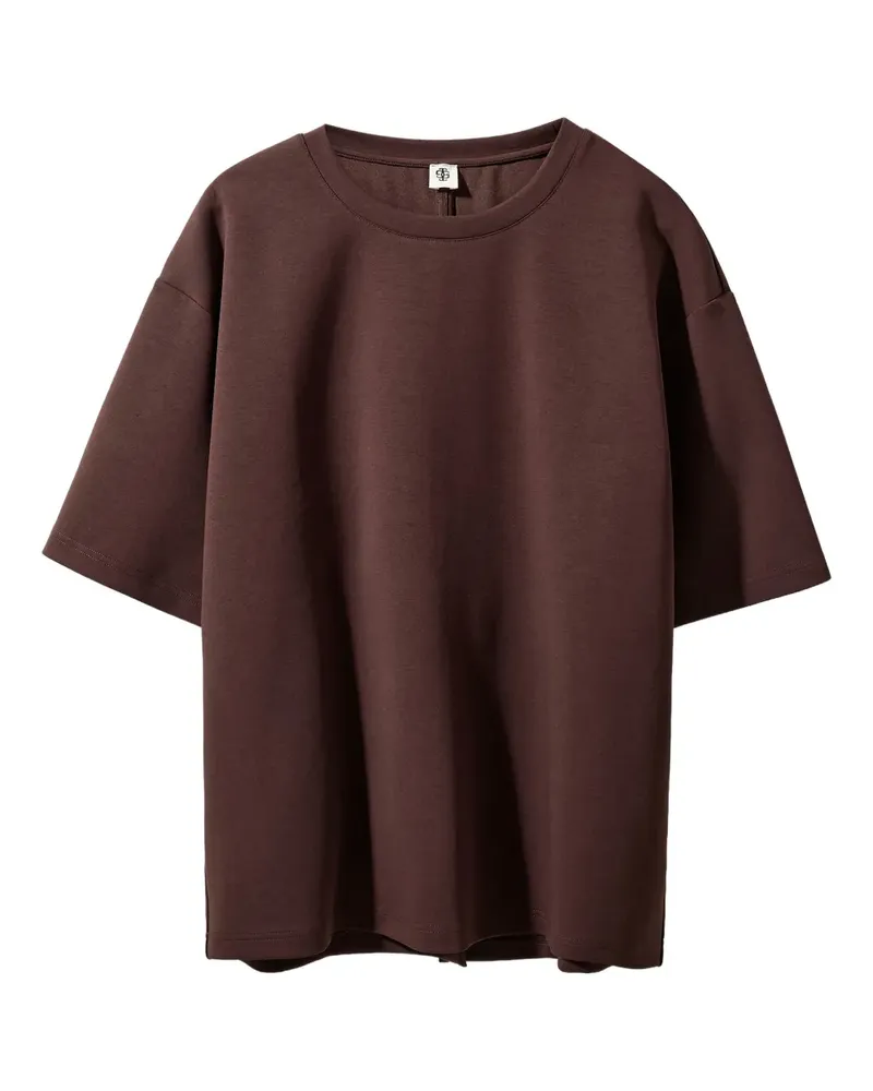 The Garment T-Shirt mit Schleifendetail - Braun Braun