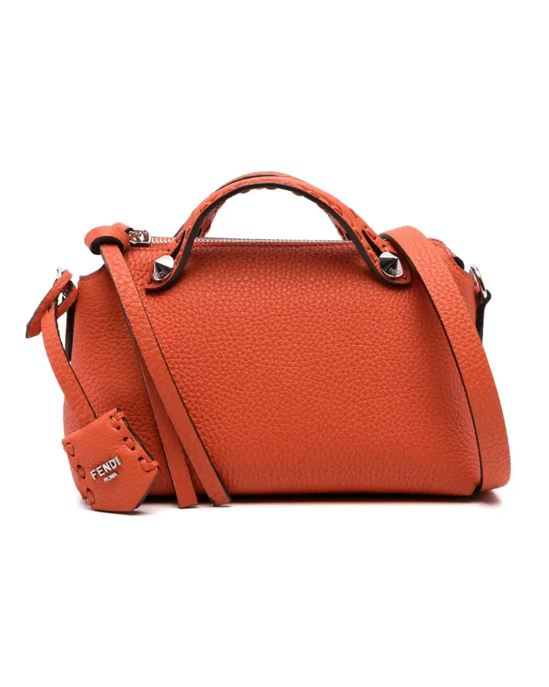 Fendi Mini By the Way Selleria Umhängetasche - Orange Orange