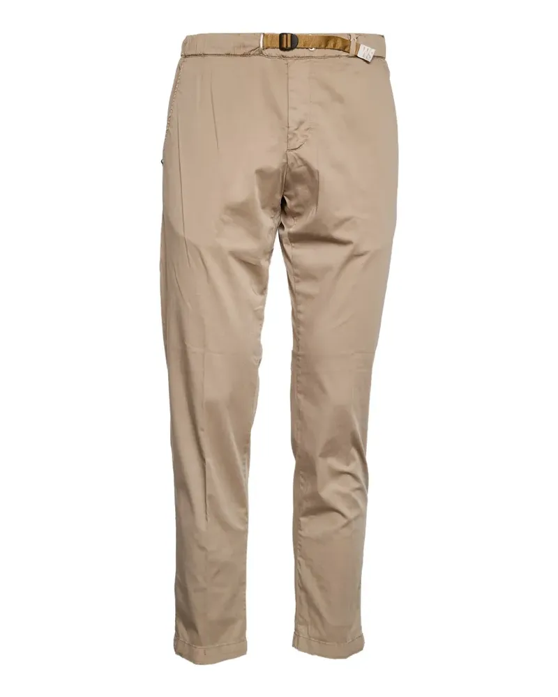 PLAN C drawstring satin trousers - Nude Nude