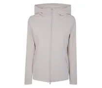 Wasserdichte Kapuzenjacke - Nude