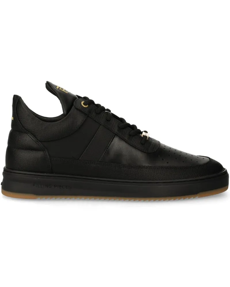Filling Pieces Low Top Lux Game Sneakers - Schwarz Schwarz