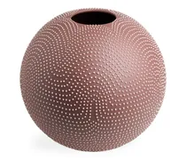 Strukturierte Arcadia Vase 29cm - Braun