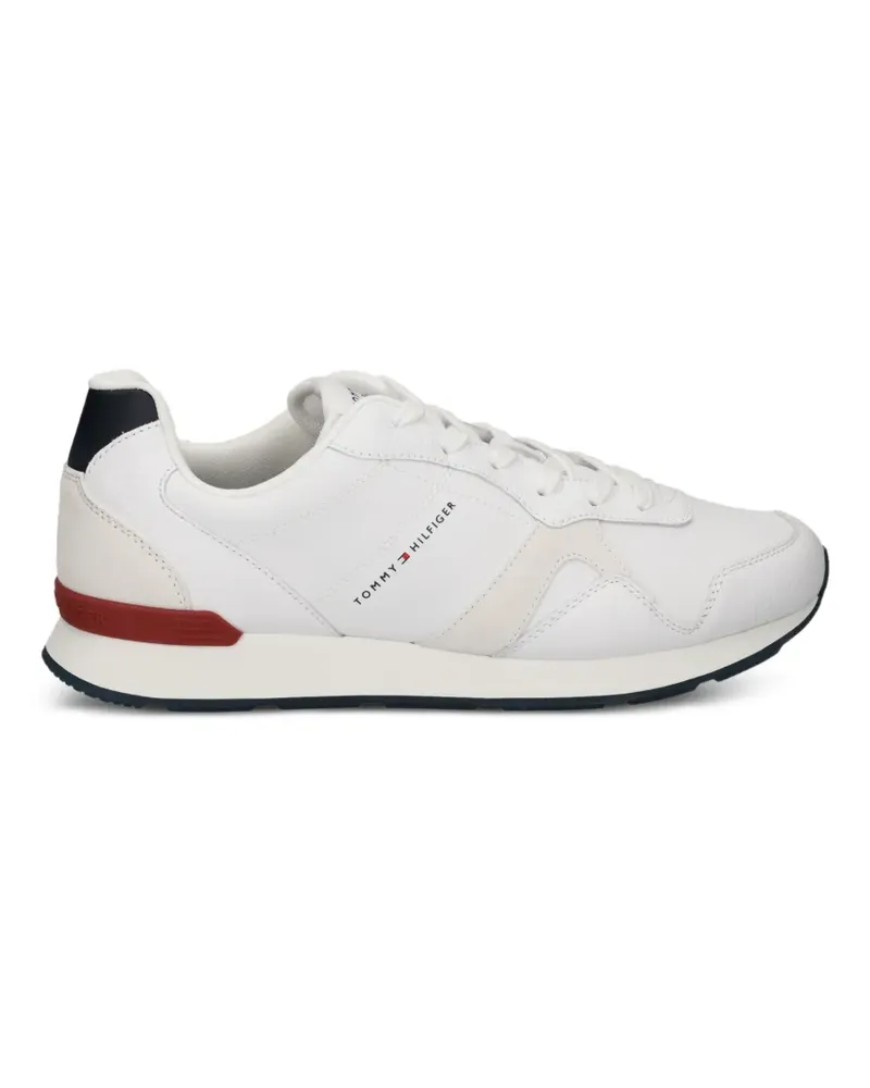 Tommy Hilfiger Sneakers mit Logo-Print - Weiß Weiß
