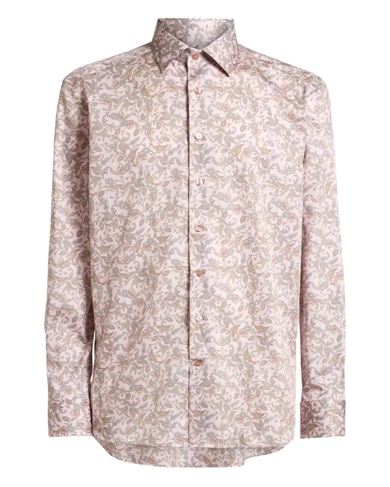 Etro Hemd mit Paisley-Print - Rosa Rosa