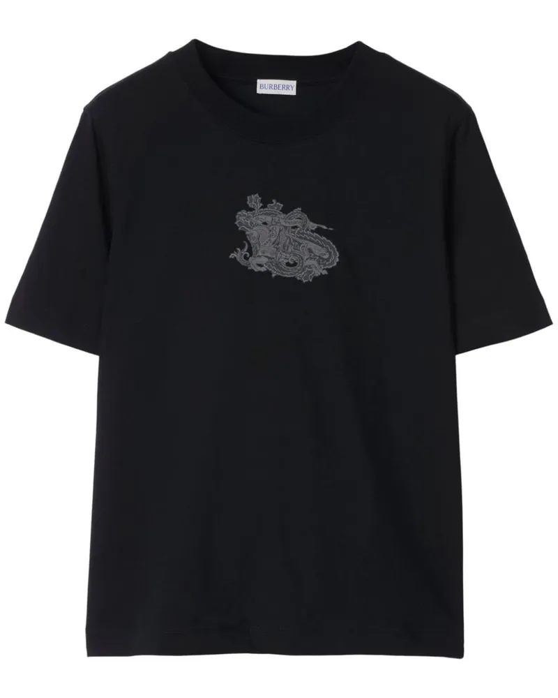 Burberry Paisley EKD T-Shirt - Blau Blau