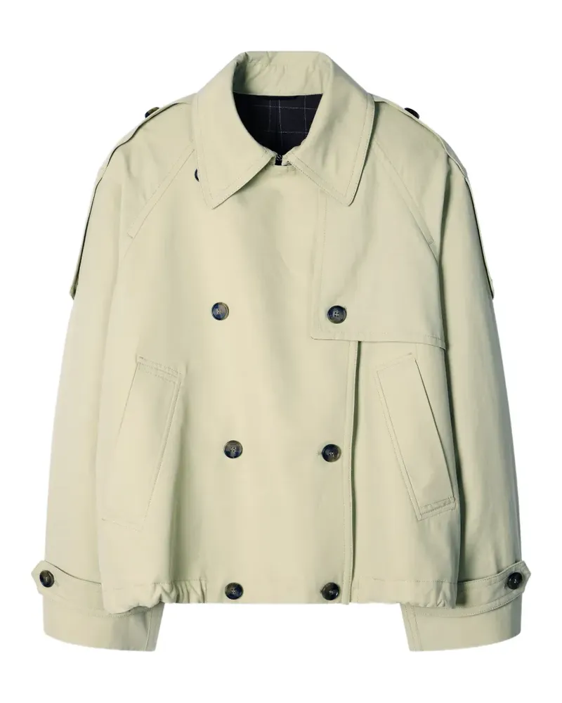 Paul Smith Stone Cropped-Trenchjacke - Nude Nude