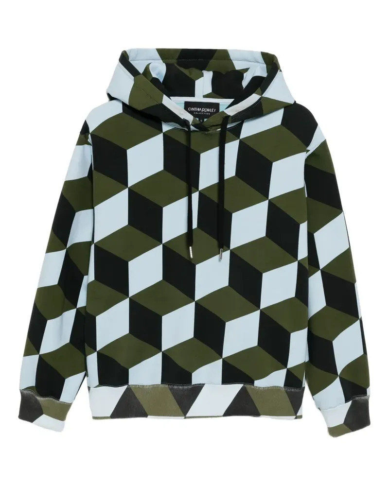Cynthia Rowley The Illusion Hoodie - Blau Blau