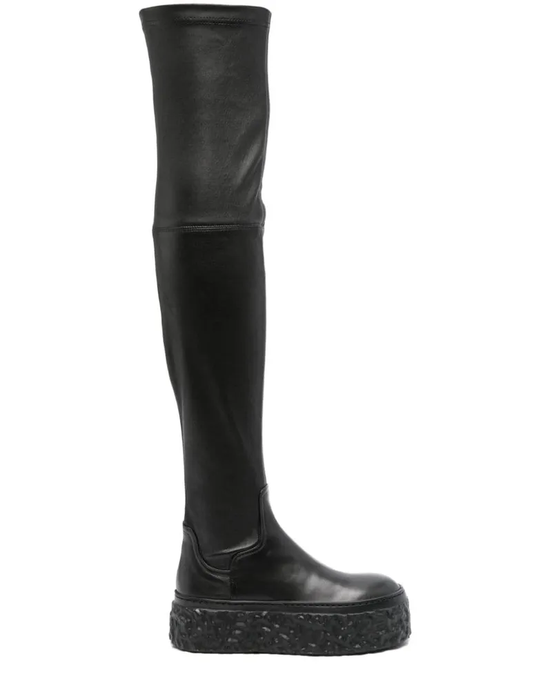 Attilio Giusti Leombruni Magma Stiefel 65mm - Schwarz Schwarz