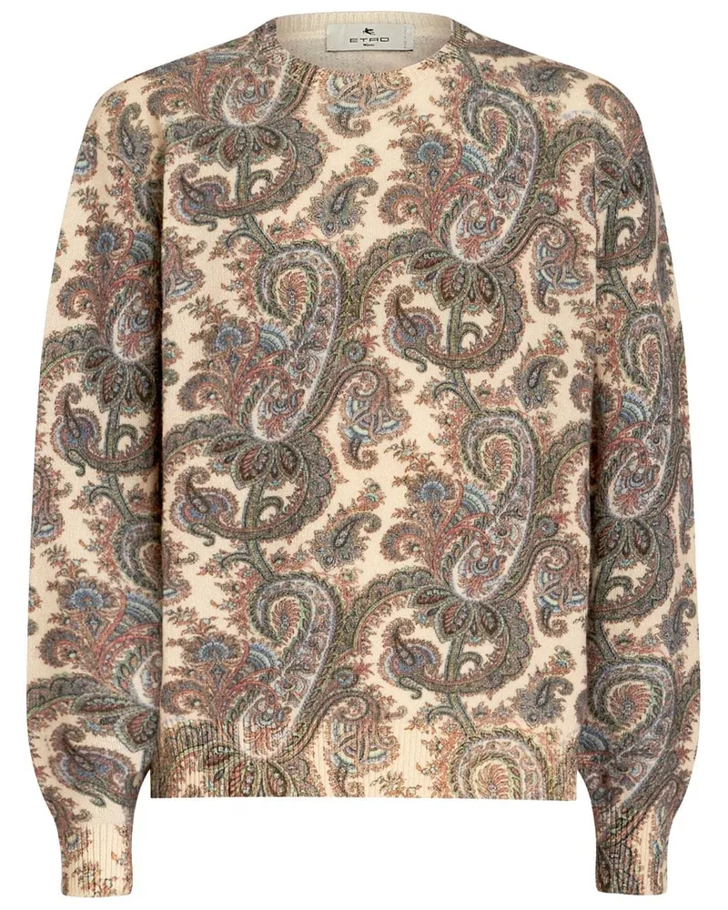 Etro Pullover mit Paisleymuster - Nude Nude