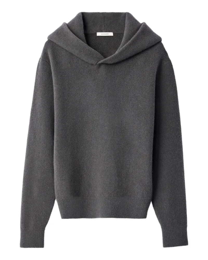 Christophe Lemaire Hoodie aus Kaschmir - Grau Grau
