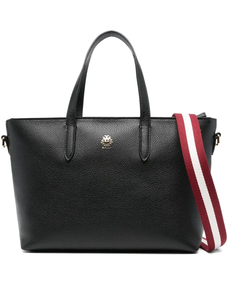Bally Shopper mit Logo-Stempel - Schwarz Schwarz