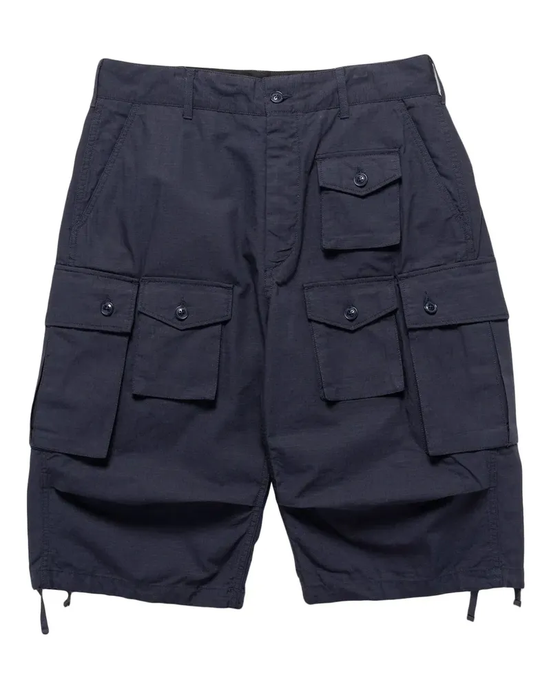 Engineered Garments Klassische Cargo-Shorts - Blau Blau