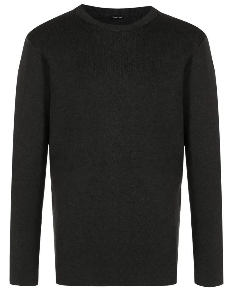 Osklen Strickpullover mit rundem Ausschnitt - Schwarz Schwarz