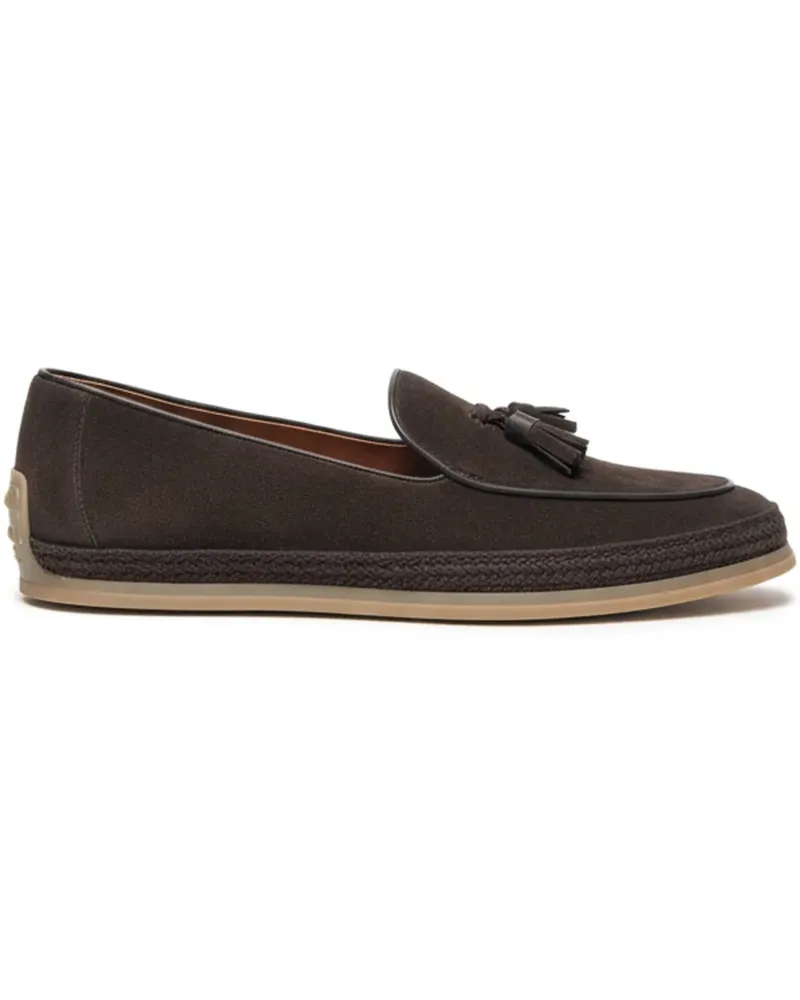 TOD'S tassel-detail loafers - Braun Braun