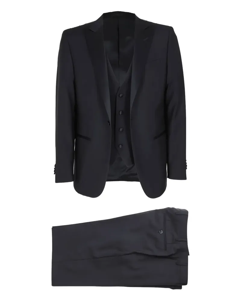 Corneliani Einreihiger Anzug - Blau Blau