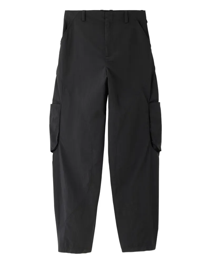 Jacquemus Hose im Cargo-Style - Schwarz Schwarz