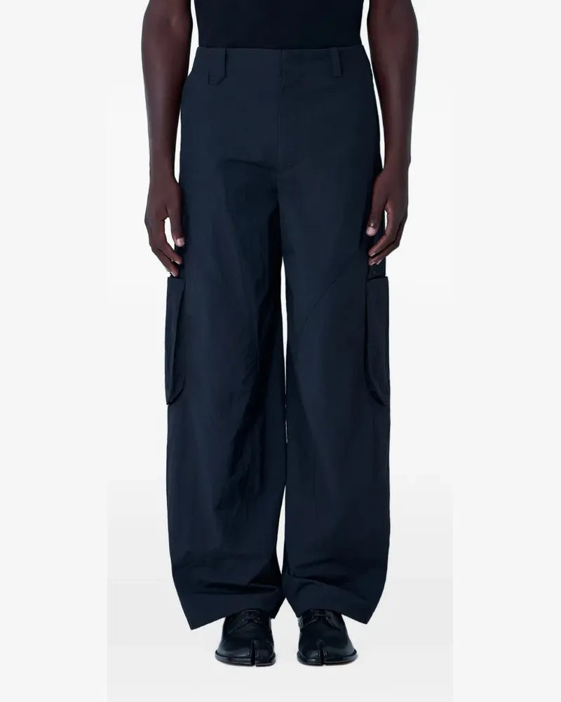 Jacquemus Hose im Cargo-Style - Schwarz Schwarz