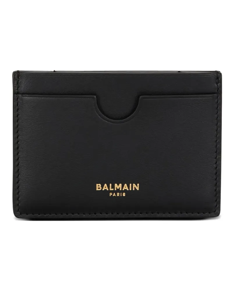 Balmain Klassisches Kartenetui - Schwarz Schwarz