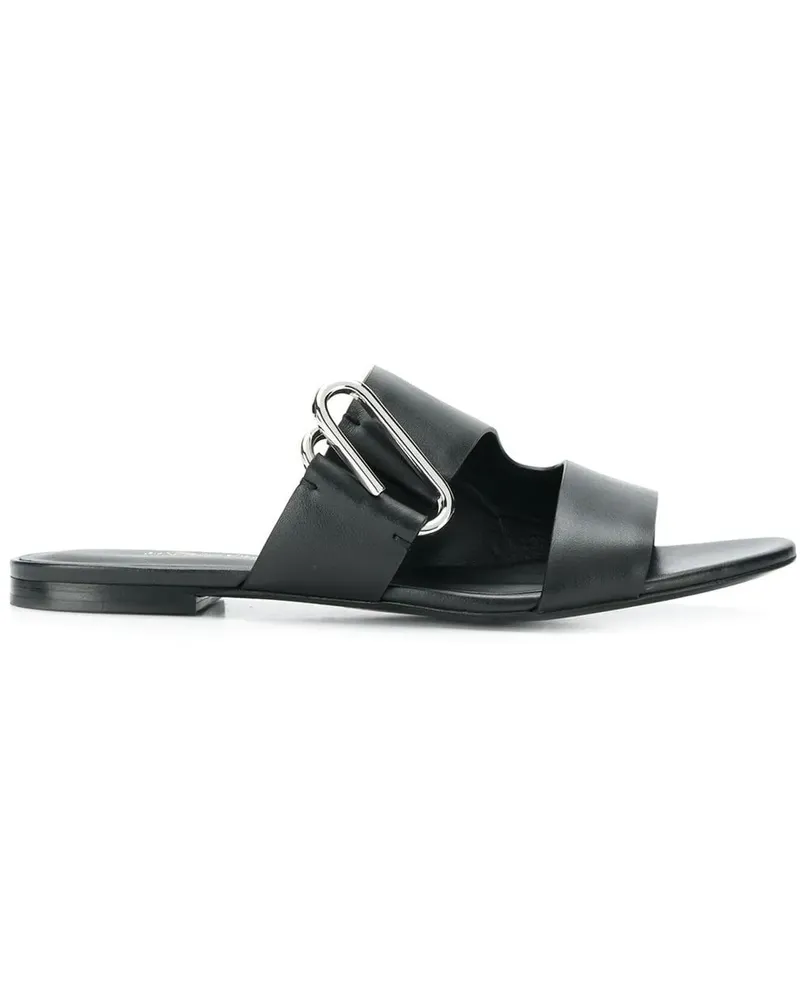 3.1 phillip lim Alix' Sandalen mit flachem Absatz - Schwarz Schwarz