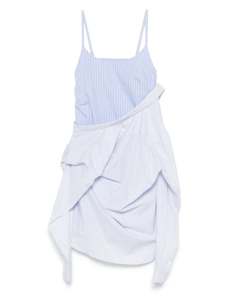 Charles Jeffrey Loverboy Hug Kleid aus Baumwolle - Blau Blau