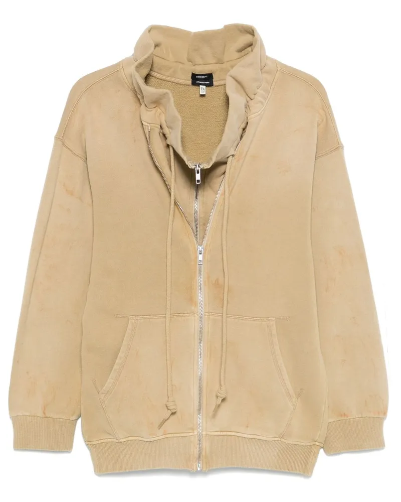 R13 Paperbag Hoodie - Nude Nude