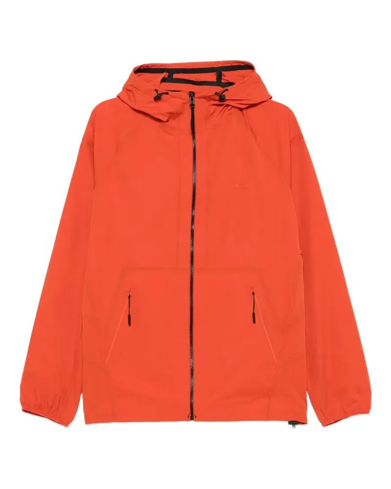 Oakley zip-up hooded jacket - Orange Orange