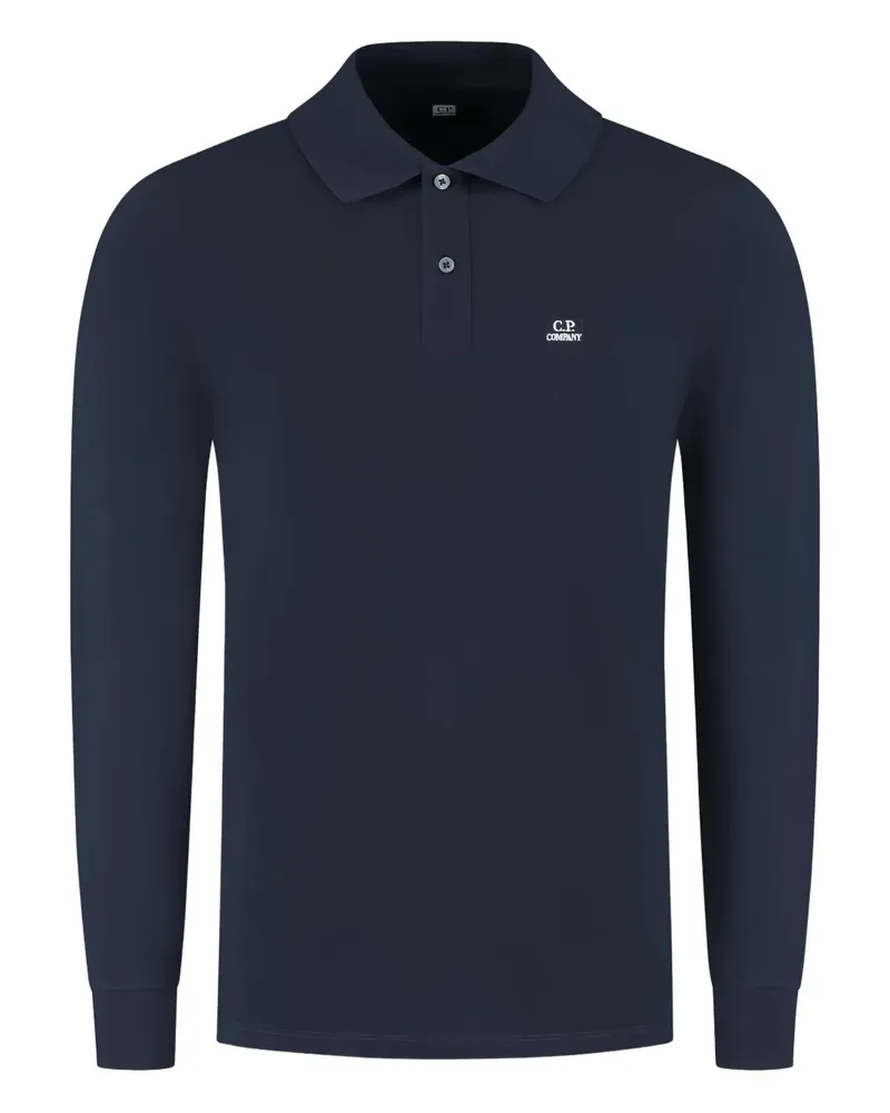 C.P. Company long-sleeved polo shirt - Blau Blau