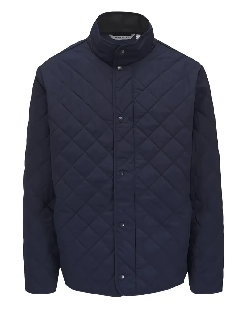 Peter Millar Jacke mit Rautensteppung - Blau Blau