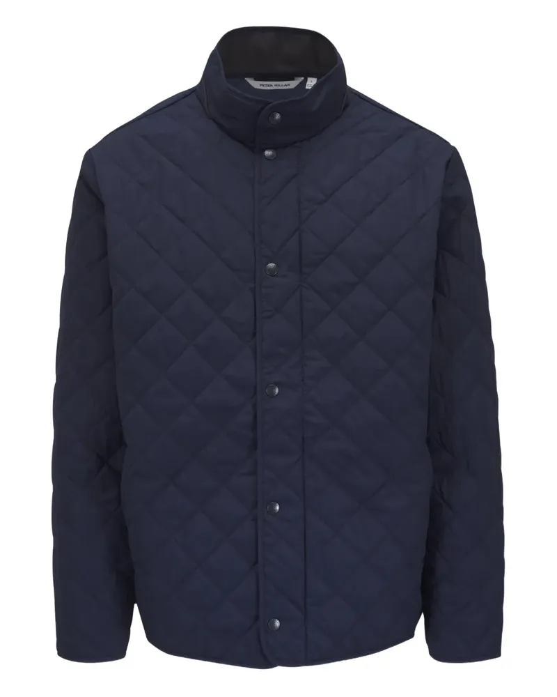 Peter Millar Jacke mit Rautensteppung - Blau Blau