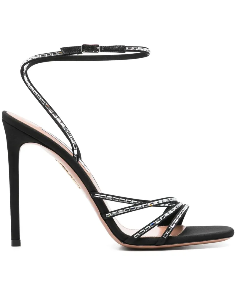 Aquazzura Mistica Sandalen 105mm - Schwarz Schwarz